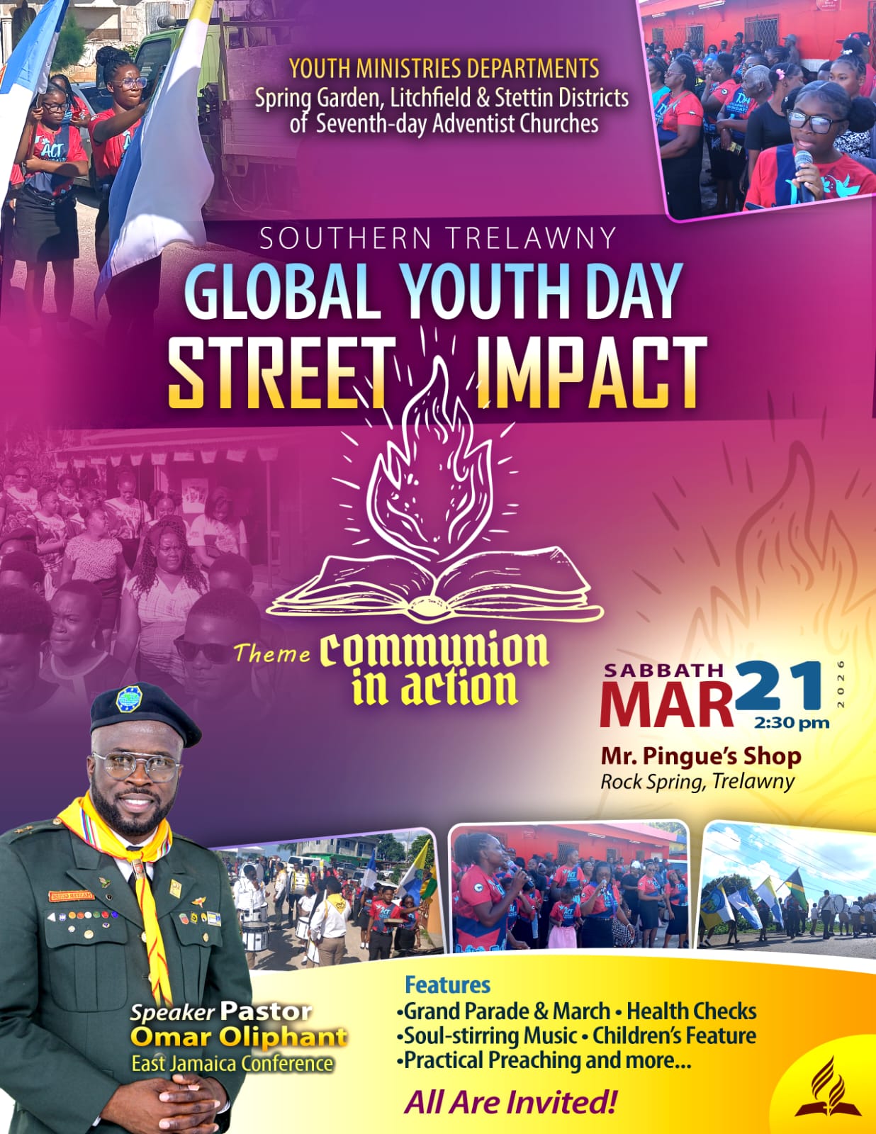 North Jamaica Conference of Seventh-day Adventists :: Youth and Pathfinder
